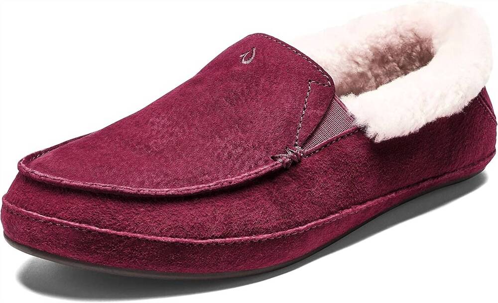 NEW OLUKAI women's ku' una mule slipper in lilikoi
